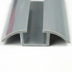 Car curtain window curtains track rail PVC guide rail guideway straight rail curved plastic profile material sunblind het