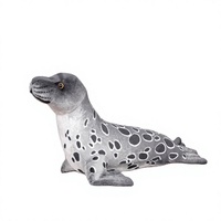 Peluche créative et mignonne de lion de mer - Jouet en peluche réaliste d'animal marin, super doux en coton PP, cadeau pour enfants