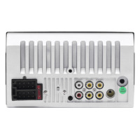 Radio de Coche 7010B 2 Din de 7 Pulgadas con Pantalla Táctil Estéreo, Mirror Link, FM, SD, USB, AUX, Bluetooth, Reproductor Multimedia de Video y Audio Mp5