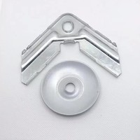 Coin de raccordement pour système de ventilation CVC, pour hôpitaux et gymnases, en acier galvanisé, avec renfort de conduit d'air, joint et bride, installation facile