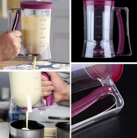 Nouvel outil de pâtisserie pour cupcakes, crêpes, biscuits, gâteaux, muffins, gaufres, distributeur de pâte, séparateur de crème, tasse à mesurer