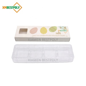 Caja de Embalaje de Papel para Caramelos y Chocolates con Logotipo Impreso en Dorado, <span class=keywords><strong>4</strong></span> Unidades, con Inserto para Dulces y Regalos - Product Image 2
