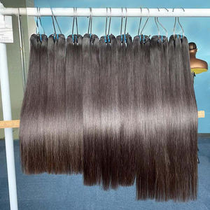 חבילת שיער קמבודי גולמי, דוגמית חינם, חבילת שיער וייטנאמי חלק גולמי, סיטונאי, 100% שיער לא מעובד עם קוטיקולה מסודרת - Product Image 3