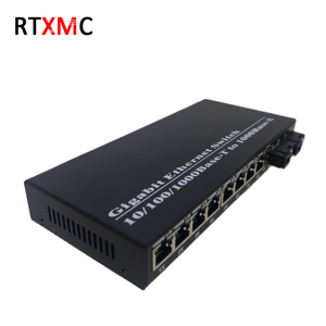 10/100/1000Mbps đảo ngược PoE 2 sợi cổng + 8 Rj-45 cổng UTP chuyển đổi Gigabit sợi Quang Phương tiện truyền thông chuyển đổi 1000M 10 Cổng chuyển đổi - Product Image 3