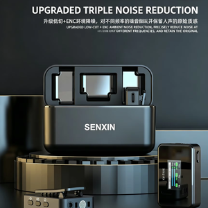 SX62 <b>wireless</b> lavalier <b>microphone</b>, ultra lightweight, noise cancelling, battery life of up to 48 hours, - Product Image 4