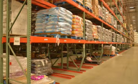 Vente en gros de rayonnages à palettes pour stockage en entrepôt rayonnages à palettes verticaux et séparateurs