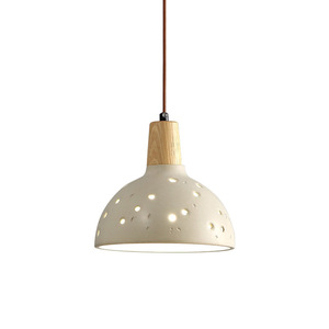 โคมไฟระย้าปูนซีเมนต์สไตล์วาบิซาบิแบบญี่ปุ่น ดีไซน์สร้างสรรค์ไม่ซ้ำใคร สำหรับร้านอาหาร ออกแบบโดยช่างฝีมือ สำหรับโฮมสเตย์และห้องอาหาร - Product Image 1