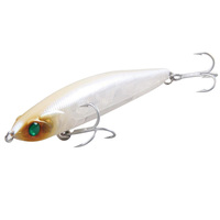 Lutac OEM – Hameçon triple réaliste 3D avec yeux de poisson, design naturel, haute qualité, 70 mm, 7 g, pleine profondeur, noir flash