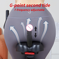 Coussin de Selle de Vélo Électrique Vibrant et Massant, Jouet Sexuel Multifonctionnel pour Adultes, Stimulateur Automatique pour Femmes, Masturbateur