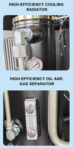 <span class=keywords><strong>Compresor</strong></span> de Aire Integrado Monofásico de Alta Calidad ZAKF, 7.5KW/10HP, 220V, 50/60HZ, Tipo Tornillo, <span class=keywords><strong>para</strong></span> Máquina Sopladora de Aire - Product Image 6