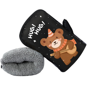 Fundas para manillar de motocicleta eléctrica con forro polar de invierno, algodón grueso, a prueba de viento, ajuste universal para hombres y mujeres - Product Image 5