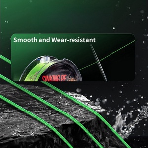 Lõi carbon chìm dòng 4-Strand và 8-Strand PE dây câu tráng linehighly chìm chịu mài mòn và nhanh chóng chìm. - Product Image 3