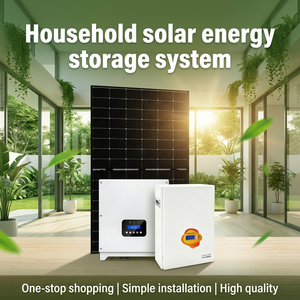 Système de stockage d'énergie hybride haute efficacité de 5 kWh avec énergie solaire de 3 kW pour usage résidentiel hors réseau en milieu rural - Product Image 6