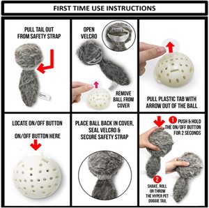 Juguetes interactivos para perros, juguetes interactivos para perros con vibración y Barks, 2 paquetes - Product Image 5