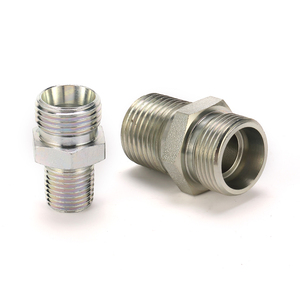 Adaptador de manguera métrica macho a macho Tybe tubo <span class=keywords><strong>racor</strong></span> recto para 1CN 1DN hidráulica - Product Image 1