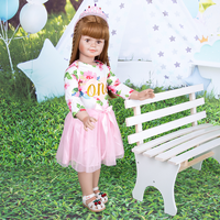 Populaires Grandes Poupées Reborn Bébé en Silicone de 76CM, Poupées Reborn Réalistes Nouveau-Né Adorables en Caoutchouc pour Cadeaux d'Enfants