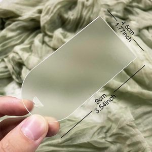 Carte de siège réservé en acrylique transparent vierge et économique avec ruban, pour nom et table personnalisés, pour mariage - Product Image 4