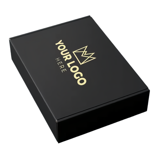 Custom Logo Corrugated Large Matte Black Mailer Boxes Package Black Shipping Mailing Box