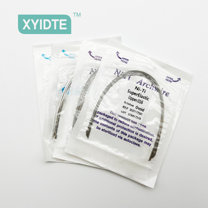 Filo per arco rettangolare ortodontico dentale Niti supporto di fabbrica per arco dentale inferiore superiore in acciaio inossidabile Super elastico - Product Image 3