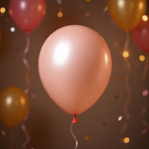 Globo de Látex Metálico Color Oro Rosa M70, Lleno de Helio, Decoración para Fiestas de Graduación, Uso para Adultos - Product Image 2