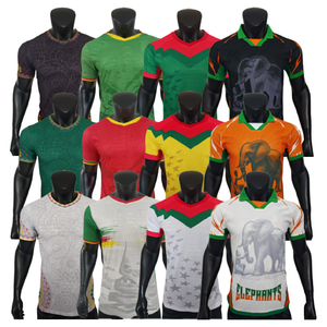 <span class=keywords><strong>Maillot</strong></span> de football d'entraînement version joueur de l'équipe nationale du <span class=keywords><strong>Maroc</strong></span>, du Ghana, de Marikot Divo et de la Côte d'Ivoire pour la Coupe d'Afrique 2526 - Product Image 1