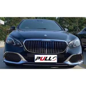 Vende bien accesorios de coche para Benz Clase E W212 <span class=keywords><strong>2015</strong></span> cambio a estilo W223 <span class=keywords><strong>Maybach</strong></span> con parachoques delantero y trasero y borde trasero de rejilla - Product Image 2