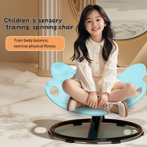 Parc de trampolines en plastique intérieur/extérieur, jouet d'entraînement sensoriel, chaise suspendue pour enfants, exercice sportif, <span class=keywords><strong>disque</strong></span> rotatif - Product Image 4