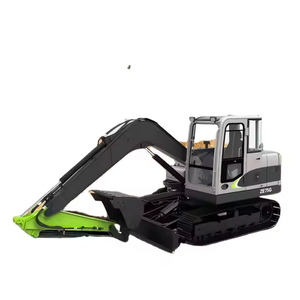 Pompe principale et moteur pour pelle sur chenilles hydraulique Zoomlion ZE75G 7,5 tonnes haute performance, boîte de vitesses neuve, godet d'occasion - Product Image 6