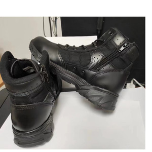 Bottes de randonnée légères pour l'été TSA01, en cuir de vachette pleine fleur, avec fermeture éclair latérale et trous de ventilation - Product Image 4