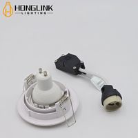 Angle de faisceau réglable 35w GU10 Foshan Commercial Home Office Utilisation Encastré Led Soffite Plafond Downlights 220v