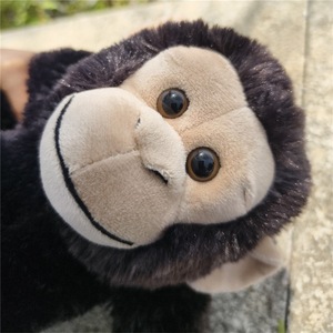 Peluche de Chimpancé Negro Suave, Realista y Adorable, para Niños y Niñas, Regalo de Cumpleaños, Decoración para el Hogar y la Habitación Infantil, Colección - Product Image 3