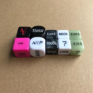 Creativo 5 unids/set posición de amor Sexual juego de juegos previos Gadgety erótico que brilla en la oscuridad Outercourse adulto pareja fiesta sexo amor <span class=keywords><strong>dados</strong></span> - Product Image 6