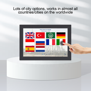 Horloge numérique Azan 10,1 pouces, tablette <span class=keywords><strong>Coran</strong></span>, horloge de prière musulmane, écran tactile, pour la maison, le bureau, le mur, lecteur de ré<span class=keywords><strong>citation</strong></span> du <span class=keywords><strong>Coran</strong></span> - Product Image 4