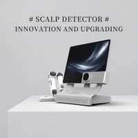Análisis Profesional Comercial Multilingüe del Cuero Cabelludo con Diagnóstico WiFi Portátil con IA para Sebo, Caspa, Pigmentación, Pérdida de Cabello y Envejecimiento