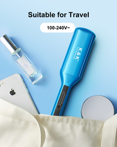 Lisseur de cheveux électrique à plaques MCH avec écran LED pour camping-car et hôtel - Product Image 3