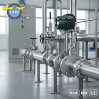 KY LUZ Digitaler Vortex-Durchflussmesser Integriertes Design für Heizungsrohr-Flüssigkeitsüberwachung