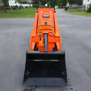 Mini caricatore con motore Kubota Perkins 25HP compatto pista tre pompe e valvole Derette V1000 Mini Skid Steer Loader - Product Image 2