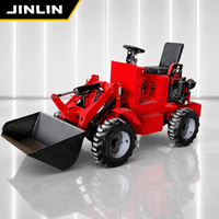 Chargeuse sur pneus compacte diesel de 3 tonnes pour la construction