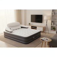 Canapé gonflable confortable et pas cher, grand canapé gonflable pour couples, canapé-lit gonflable, canapé de détente pour le camping en plein air, la plage