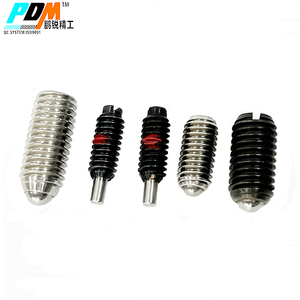 Vị trí cao Threaded bóng pit tông ổ cắm mùa xuân punger thép không gỉ Brass mũi dài & đôi bóng mùa xuân pit tông vít - Product Image 3