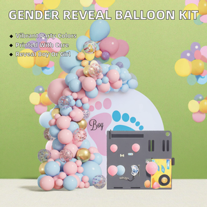 <span class=keywords><strong>Set</strong></span> Dekorasi Balon Pengungkapan Jenis Kelamin Bayi LILIS Professional Earth Day <span class=keywords><strong>Baby</strong></span> Shower |   Cetak Sablon Balon Lateks Global B2B - Product Image 2