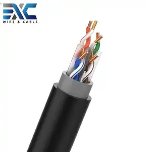Источник, заводской открытый кабель UTP Cat6 Ethernet, 305 м, водонепроницаемый, защита от солнца, сетевой кабель Cat 6