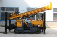 Foreuse hydraulique à corde de 800 m haute performance, modèle BSF800, alimentée au diesel, pour forage de puits - Vente chaude