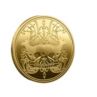 Cadeau souvenir professionnel personnalisé pièces couleur or jeton logo personnalisé métal antique pièces de défi avec un prix compétitif