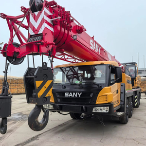 Grue mobile Sany STC250E avec flèche télescopique de 45,5 m, capacité de levage de 25 tonnes, système entièrement hydraulique, pour la construction - Product Image 1