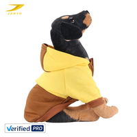 Adorable Sudadera con Capucha Rosa para Perro, Cómoda y Suave de Algodón, Sudadera para Mascotas, Atuendo Diario Elegante y Cómodo para Mascotas