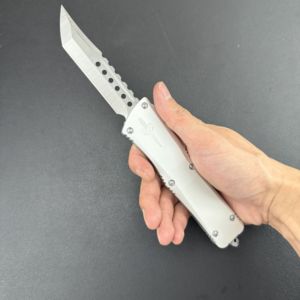 Micro Tech <span class=keywords><strong>Troodon</strong></span> I, Navaja Plegable de Bolsillo para Camping con Hoja de Acero Inoxidable y Mango de Aleación de Aluminio 6061, OEM - Product Image 5