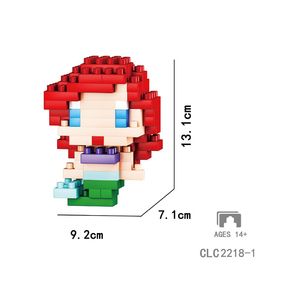 Creativity DIY Cartoon fairy Tale Characters <strong>Mermaid</strong> Princess Nano <strong>Block</strong> Bricks Building <strong>Blocks</strong> Toy Gift Boy and <strong>Girl</strong> OPP Bag - Product Image 4