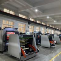 Machine à fabriquer des sacs en papier à fond en V à grande vitesse, prix bas, approuvée CE, marque ROKIN, pour les aliments de loisirs
