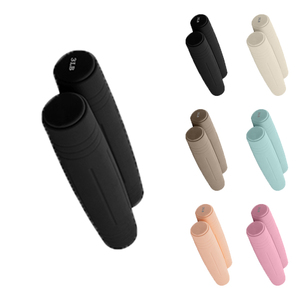LADYGLOW Custom Wholesale Home Gym Fitness High Quality Small Silicone Dumbbell <strong>Pilates</strong> Hand Weights <strong>Dumbells</strong> - Product Image 1